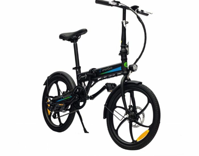 bicicleta electrica smartgyro crosscity black 9