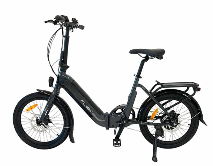 bicicleta plegable flebi swan 2022 graphite 2