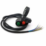 Botonera manillar de intermitencia, luces y claxon – Modelo 2 – cable 1,5m