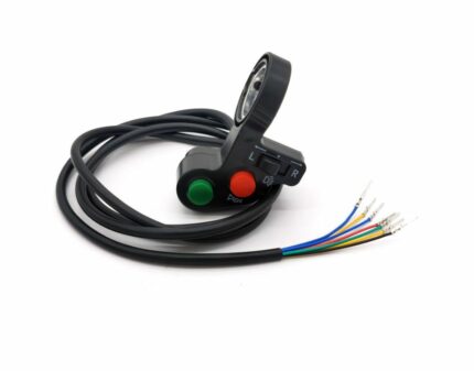 Botonera manillar de intermitencia, luces y claxon – Modelo 2 – cable 1,5m