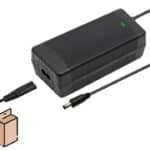 Cargador 48v (salida 54,6v) 2A conector DC 5,5x2,5mm