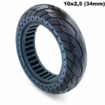 Rueda maciza ultraligera 10×2.5 – puntos azules (llantas de 34mm)