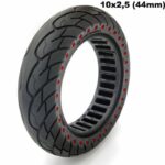 Rueda maciza ultraligera 10×2.5 – puntos rojos (llantas de 44mm)