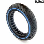 Rueda maciza ultraligera 8.5×2 – linea azul