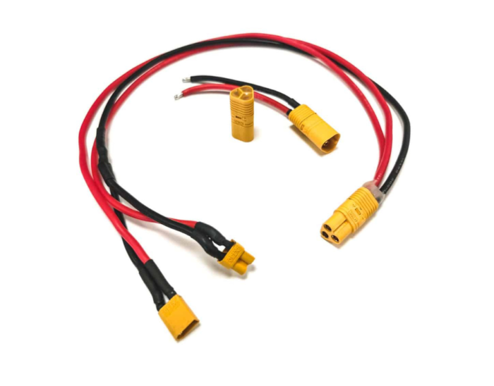 Cable de conexión conmutada para batería externa