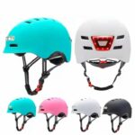 Casco con luz led