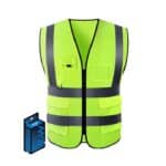 Chaleco reflectante con bolsillos EWRV001