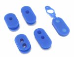 Juego completo tapones de silicona para Xiaomi Azul
