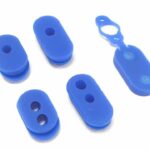 Juego completo tapones de silicona para Xiaomi Azul