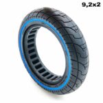 Rueda maciza ultraligera 9,2×2 – linea azul