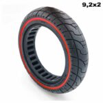 Rueda maciza ultraligera 9,2×2 – linea roja
