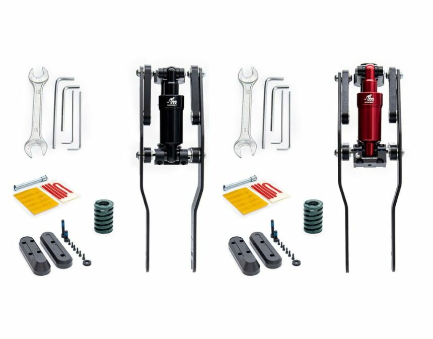 Carcasa Exterior De Resorte Monorim Para Suspensión - Repuesto Compatible Con Xiaomi M365, Pro, 1S Y Ninebot MAX G30