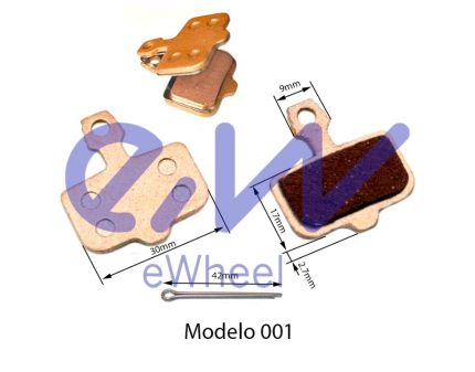Pastillas de freno de cobre – Varios modelos 001-2
