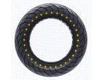Rueda maciza ultraligera 10×2,5 – Puntos amarillos (llantas de 34mm) - Imagen 2