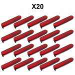 Reflector ROJO para embellecedor Xiaomi (pack de 20 pcs)