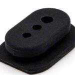 Pasacables de silicona negro para Kugoo G2 Pro - modelo 2