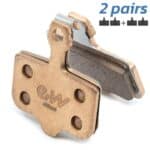 Pastilla de freno rectangular con tetón RT002 – Sinterizada Juego de 2