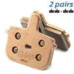 Pastilla de freno rectangular con tetón RT012 – Sinterizada Juego de 2