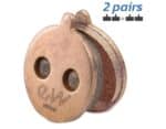 Pastilla de freno redonda con tetón CT005-S – Sinterizada Juego de 2