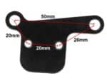 Soporte pinza de freno Kaabo Mantis 3