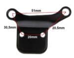 Soporte pinza de freno hidráulica Kaabo Mantis 2