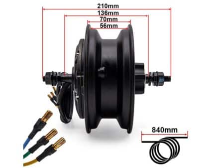 Motor 60V 1200W trasero Kaboo Wolf Warrior 11 2