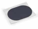 Pegatina gris embellecedor delantero Navee V40 3