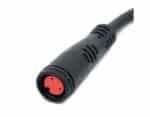 Conector adaptador waterproof 2 pines hembra-hembra 5