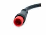 Conector adaptador waterproof 2 pines macho-macho 5