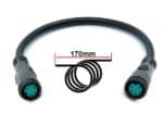 Conector adaptador waterproof 5 pines hembra-hembra 2