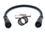Conector adaptador waterproof 6 pines hembra-hembra 2