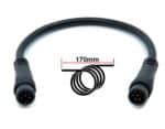 Conector adaptador waterproof 6 pines macho-macho 2