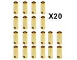 Conector banana 5,5mm 20 uds hembra para Dualtron