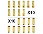 Conector banana 5,5mm para Dualtron - 10 Macho y 10 Hembra