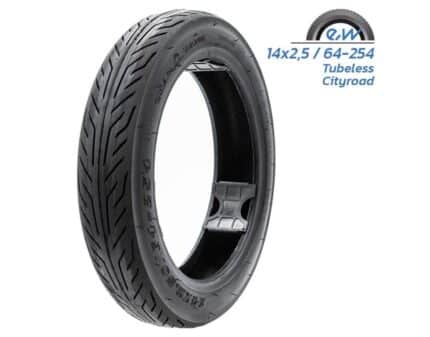 Cubierta Tubeless Cityroad 14x2,5-10 / 64-254-10 [Chaoyang]