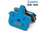 Pastilla de freno RT001-C cerámica rectangular con tetón - 2 juegos [Ewheel]