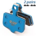 Pastilla de freno RT002-C cerámica rectangular con tetón - 2 juegos [Ewheel]