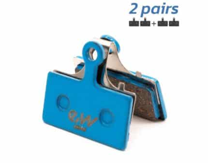 Pastilla de freno RT006-C cerámica rectangular con tetón - 2 juegos [Ewheel]