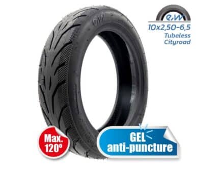 Cubierta Tubeless Cityroad 10X2,50-6,5 [Ewheel] New GEL