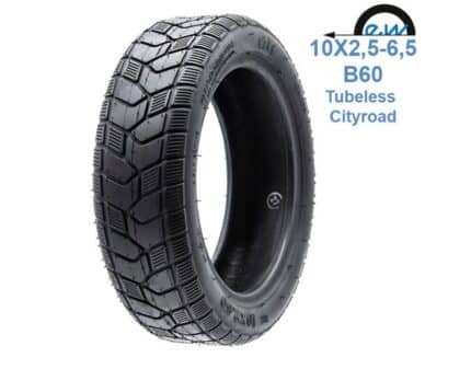 Cubierta tubeless cityroad 10X2,5-6,5/B60 [Ewheel]
