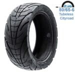 Cubierta tubeless cityroad 80/65-6 [Ewheel]