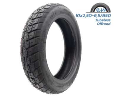 Cubierta tubeless offroad 10X2,50-6,5/B50 [Ewheel]