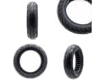 Rueda maciza ultra ligera 10x2,5-6,1/B44mm - línea negra [Ewheel] 2