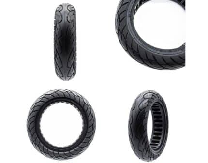 Rueda maciza ultra ligera 10x2,5-6,1/B44mm - línea negra [Ewheel] 2