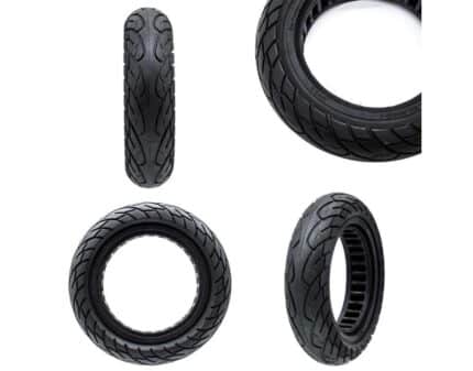Rueda maciza ultraligera 10x2,5-6,1/B34mm - línea negra [Ewheel] 2