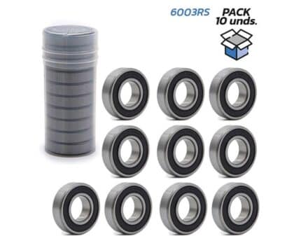 Cojinete sellado grado P6 - 6003RS (10 uds)