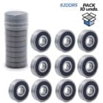 Cojinete sellado grado P6 – 6200RS (10 uds)