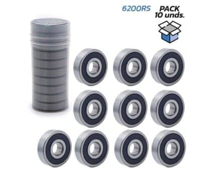 Cojinete sellado grado P6 – 6200RS (10 uds)