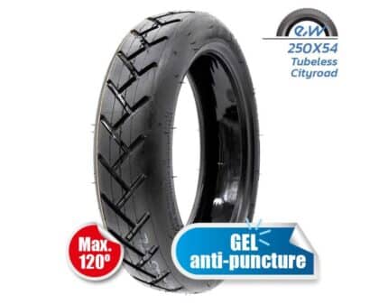 Cubierta tubeless 250X54[Ewheel] Edition GEL