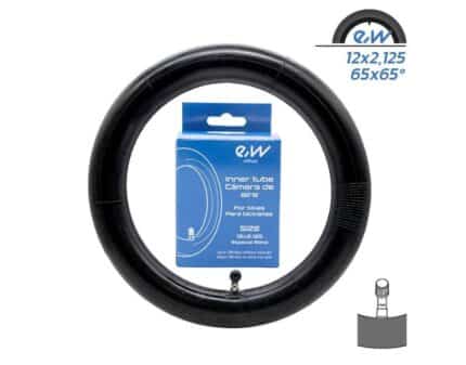 Cámara de aire 12x (1,75 /2 /2,125) Ewheel - válvula curva CR202 ESPECIAL EBIKE
